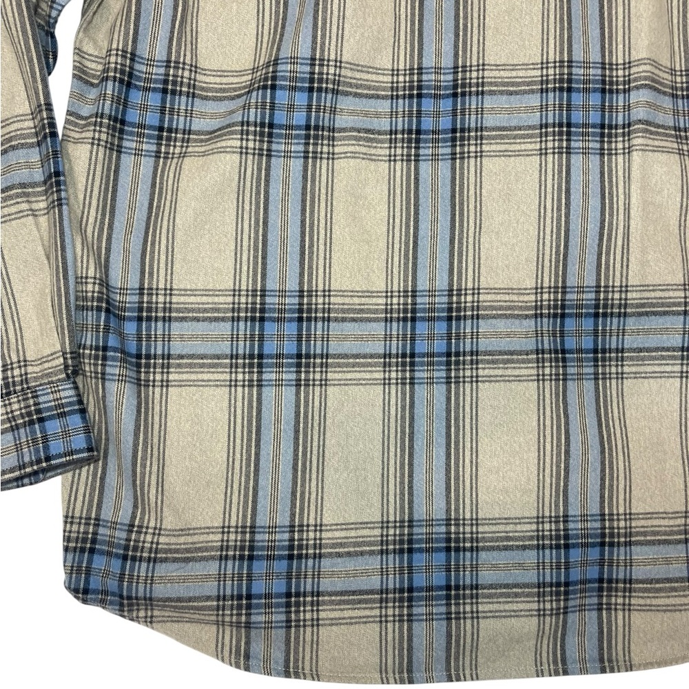Carhartt Men’s Loose Fit Heavyweight Flannel Long-Sleeve Plaid Shirt - Picture 11 of 16